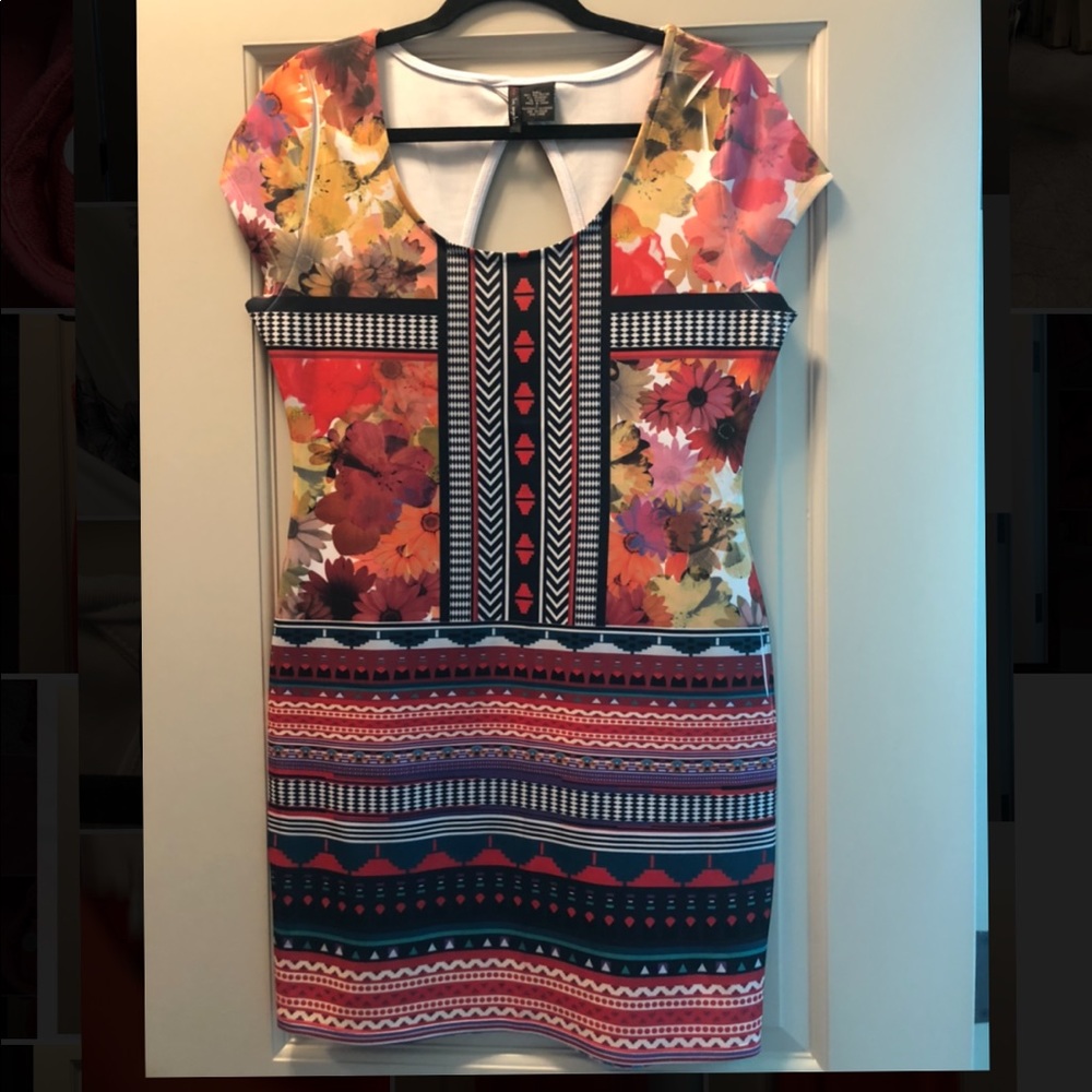 Colorful dress!
